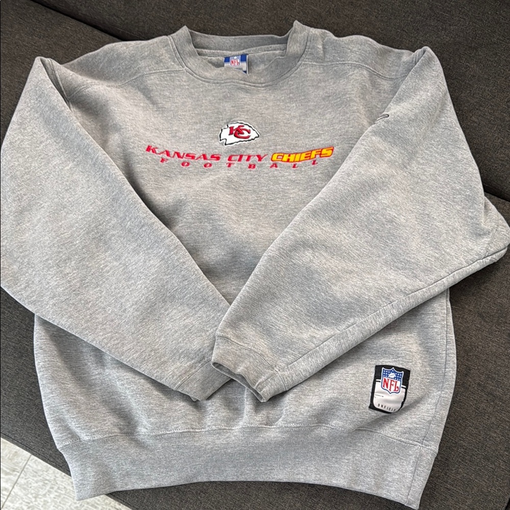 NFL Kansas City Chiefs Football Crewneck